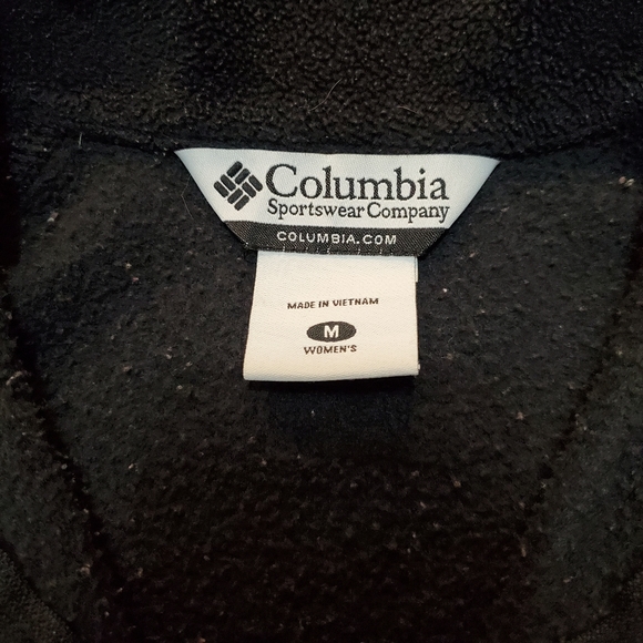 Columbia Zip Up Fleece Jacket Medium - Picture 3 of 5